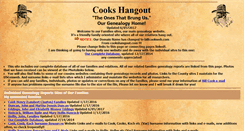 Desktop Screenshot of billcookweb.com